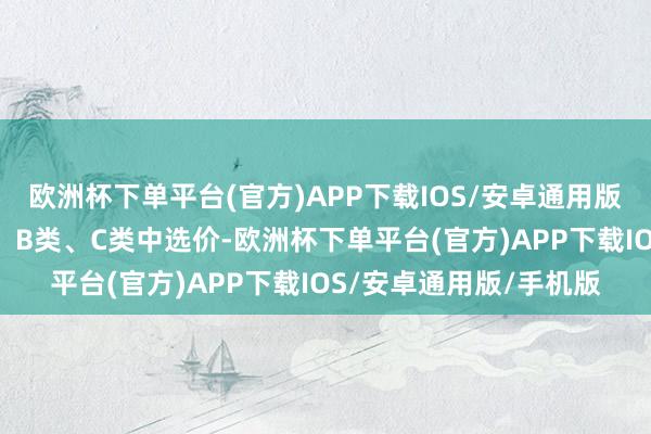 欧洲杯下单平台(官方)APP下载IOS/安卓通用版/手机版规章了保A类、B类、C类中选价-欧洲杯下单平台(官方)APP下载IOS/安卓通用版/手机版