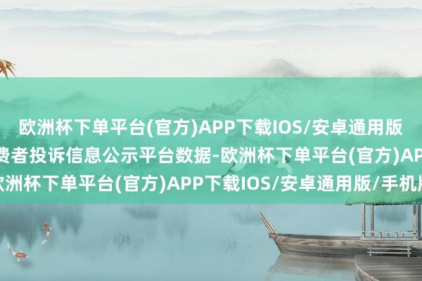 欧洲杯下单平台(官方)APP下载IOS/安卓通用版/手机版凭据12315破费者投诉信息公示平台数据-欧洲杯下单平台(官方)APP下载IOS/安卓通用版/手机版