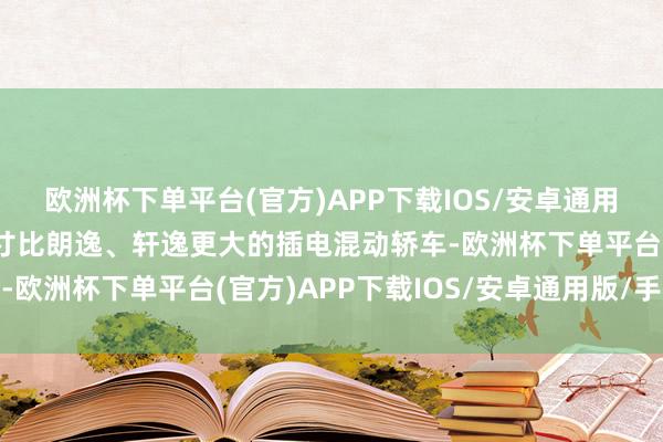 欧洲杯下单平台(官方)APP下载IOS/安卓通用版/手机版这是一台尺寸比朗逸、轩逸更大的插电混动轿车-欧洲杯下单平台(官方)APP下载IOS/安卓通用版/手机版