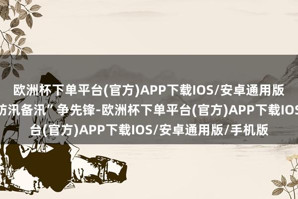 欧洲杯下单平台(官方)APP下载IOS/安卓通用版/手机版“主题党日+防汛备汛”争先锋-欧洲杯下单平台(官方)APP下载IOS/安卓通用版/手机版