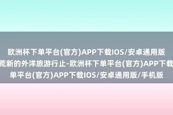 欧洲杯下单平台(官方)APP下载IOS/安卓通用版/手机版中国搭客正在开荒新的外洋旅游行止-欧洲杯下单平台(官方)APP下载IOS/安卓通用版/手机版