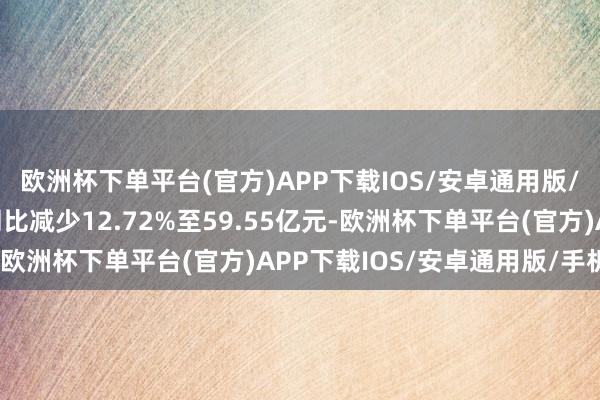 欧洲杯下单平台(官方)APP下载IOS/安卓通用版/手机版中顺洁柔营收同比减少12.72%至59.55亿元-欧洲杯下单平台(官方)APP下载IOS/安卓通用版/手机版