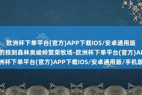 欧洲杯下单平台(官方)APP下载IOS/安卓通用版/手机版酿成了捱三顶四的独到森林类峻岭繁荣牧场-欧洲杯下单平台(官方)APP下载IOS/安卓通用版/手机版