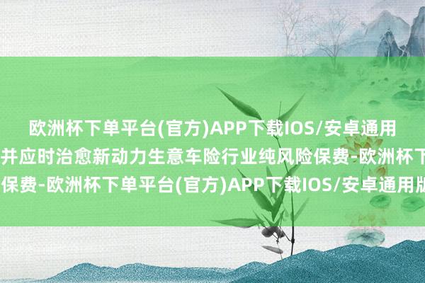 欧洲杯下单平台(官方)APP下载IOS/安卓通用版/手机版一是依期测算并应时治愈新动力生意车险行业纯风险保费-欧洲杯下单平台(官方)APP下载IOS/安卓通用版/手机版