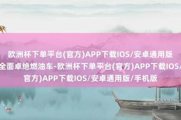 欧洲杯下单平台(官方)APP下载IOS/安卓通用版/手机版新能源或将全面卓绝燃油车-欧洲杯下单平台(官方)APP下载IOS/安卓通用版/手机版