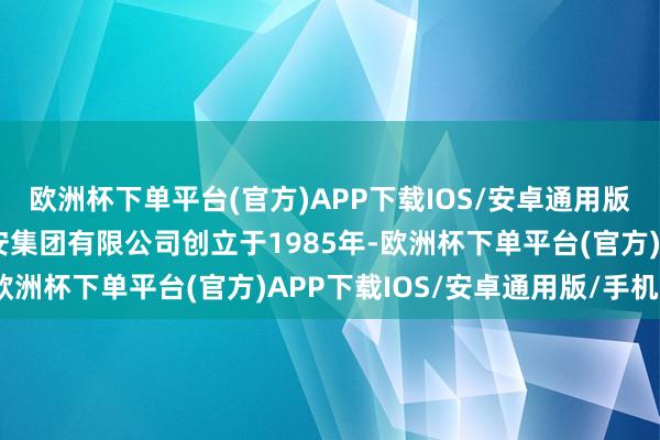 欧洲杯下单平台(官方)APP下载IOS/安卓通用版/手机版公司简介：恒安集团有限公司创立于1985年-欧洲杯下单平台(官方)APP下载IOS/安卓通用版/手机版