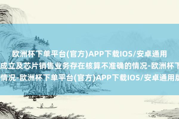 欧洲杯下单平台(官方)APP下载IOS/安卓通用版/手机版航锦科技算力成立及芯片销售业务存在核算不准确的情况-欧洲杯下单平台(官方)APP下载IOS/安卓通用版/手机版