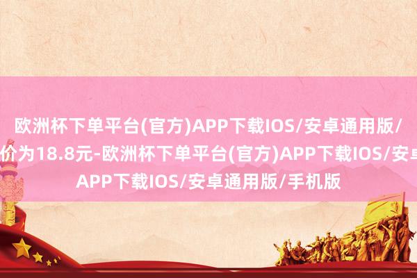 欧洲杯下单平台(官方)APP下载IOS/安卓通用版/手机版正股最新价为18.8元-欧洲杯下单平台(官方)APP下载IOS/安卓通用版/手机版