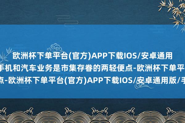 欧洲杯下单平台(官方)APP下载IOS/安卓通用版/手机版小米集团的手机和汽车业务是市集存眷的两轻便点-欧洲杯下单平台(官方)APP下载IOS/安卓通用版/手机版